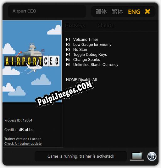 Airport CEO: Treinador (V1.0.88)