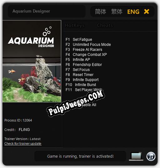 Aquarium Designer: Treinador (V1.0.66)