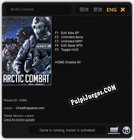 Arctic Combat: Treinador (V1.0.81)