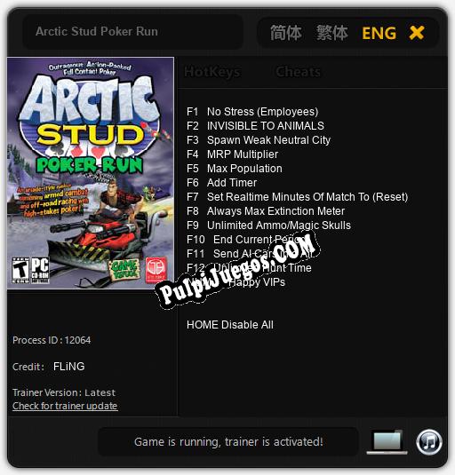 Arctic Stud Poker Run: Trainer +13 [v1.5]