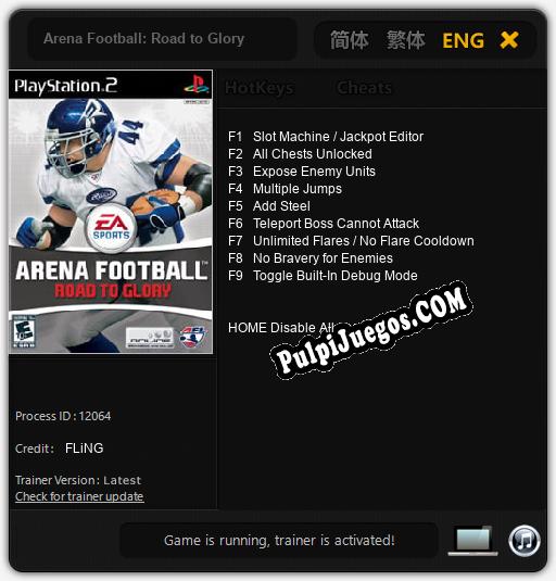 Entrenador liberado a Arena Football: Road to Glory [v1.0.5]