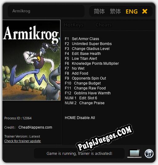 Armikrog: Trainer +14 [v1.1]