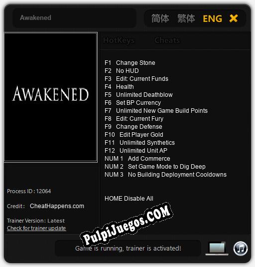 Entrenador liberado a Awakened [v1.0.1]