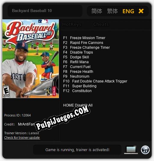 Entrenador liberado a Backyard Baseball 10 [v1.0.3]