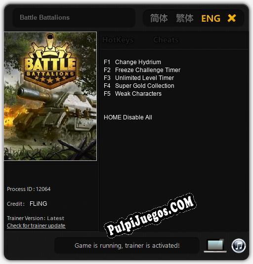 Battle Battalions: Trainer +5 [v1.9]