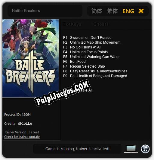 Entrenador liberado a Battle Breakers [v1.0.8]