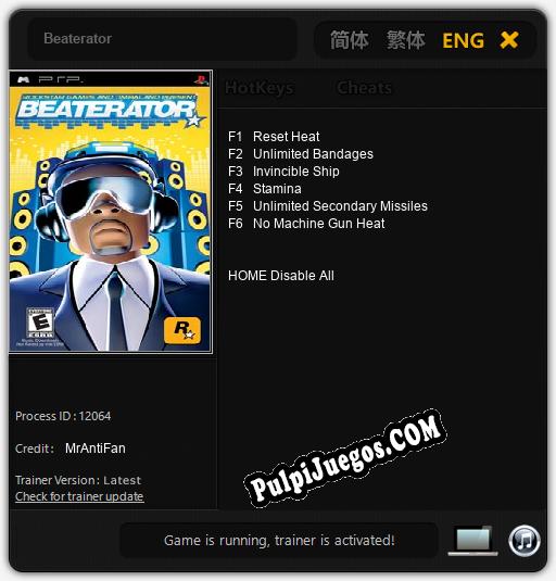 Entrenador liberado a Beaterator [v1.0.5]