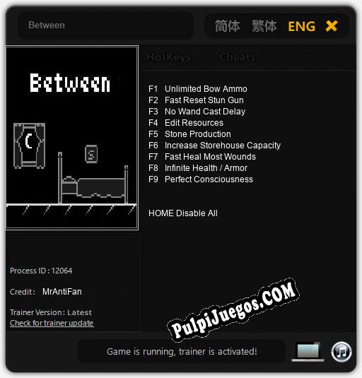 Between: Treinador (V1.0.20)