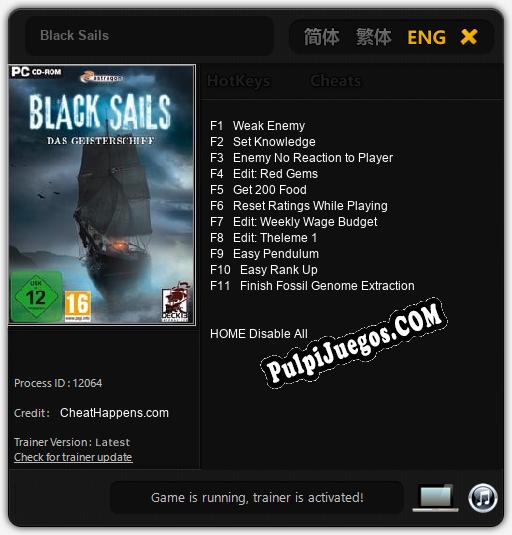 Black Sails: Treinador (V1.0.72)