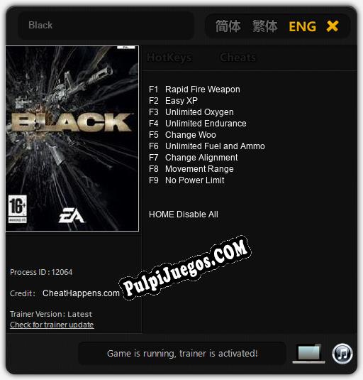 Black: Treinador (V1.0.36)