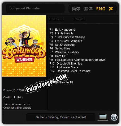 Entrenador liberado a Bollywood Wannabe [v1.0.6]