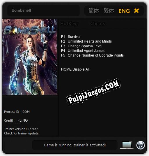 Entrenador liberado a Bombshell [v1.0.7]