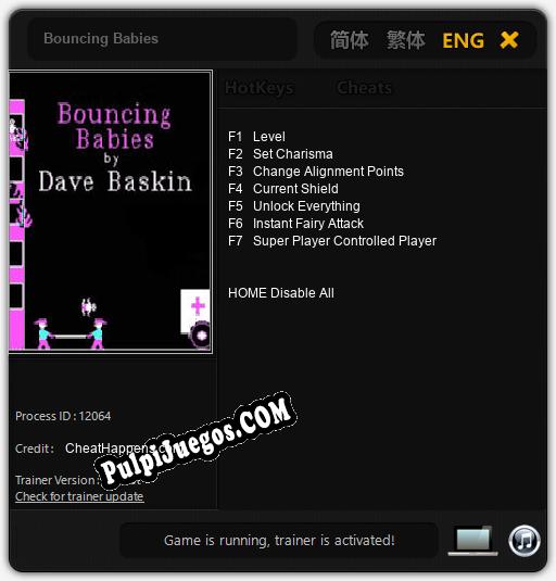 Bouncing Babies: Trainer +7 [v1.6]