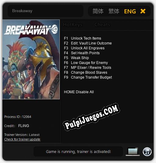 Breakaway: Treinador (V1.0.42)