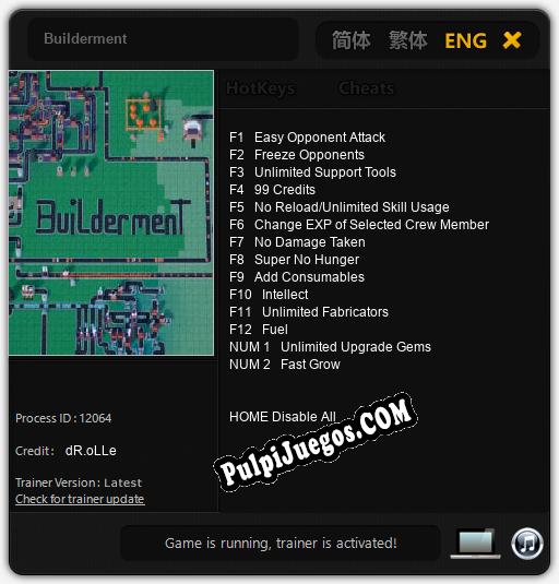 Builderment: Treinador (V1.0.84)