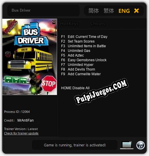 Bus Driver: Treinador (V1.0.99)