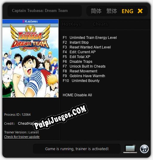 Entrenador liberado a Captain Tsubasa: Dream Team [v1.0.4]