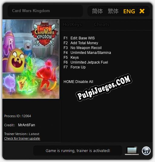 Card Wars Kingdom: Treinador (V1.0.38)