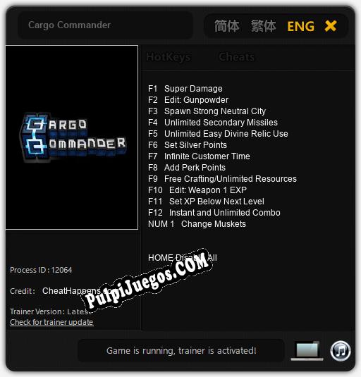 Cargo Commander: Trainer +13 [v1.4]