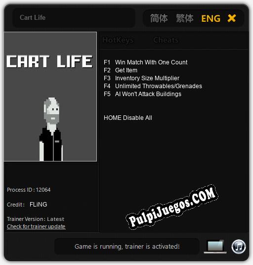 Cart Life: Treinador (V1.0.25)