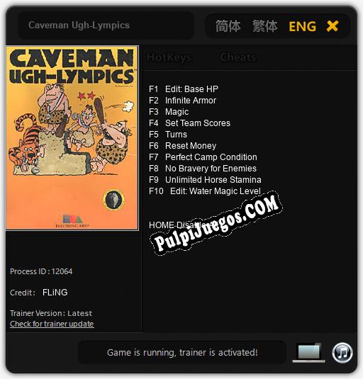 Caveman Ugh-Lympics: Treinador (V1.0.76)