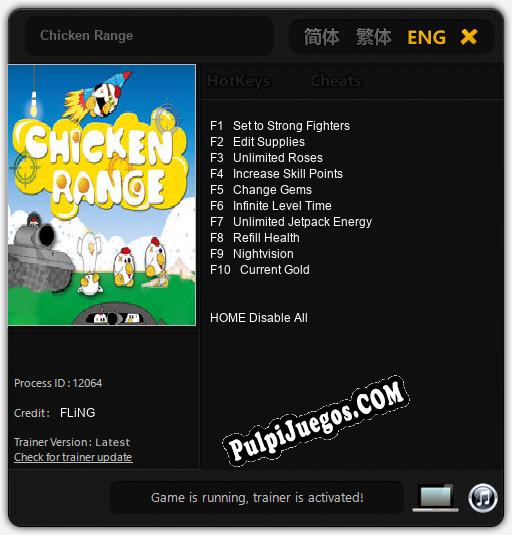 Chicken Range: Cheats, Trainer +10 [FLiNG]