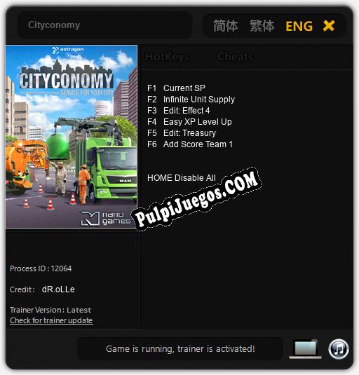 Cityconomy: Treinador (V1.0.47)