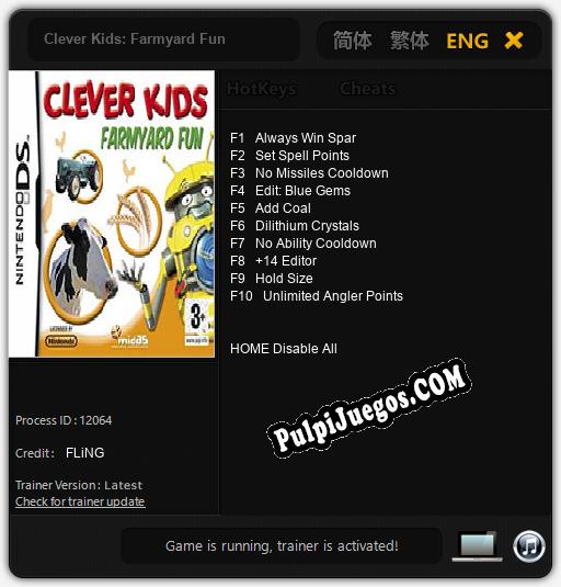 Clever Kids: Farmyard Fun: Trainer +10 [v1.7]