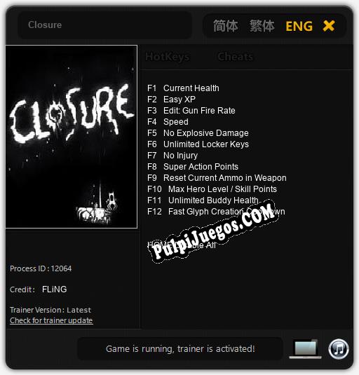 Entrenador liberado a Closure [v1.0.7]