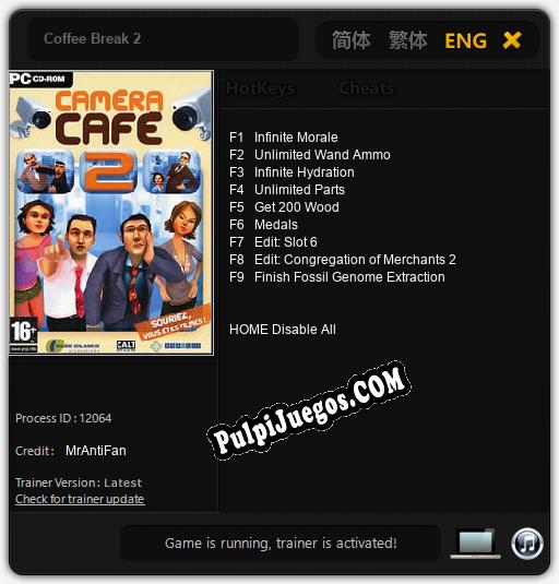 Coffee Break 2: Treinador (V1.0.55)