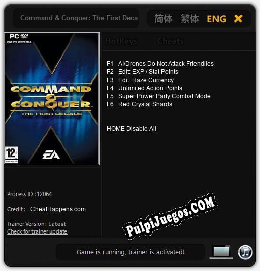 Entrenador liberado a Command & Conquer: The First Decade [v1.0.3]