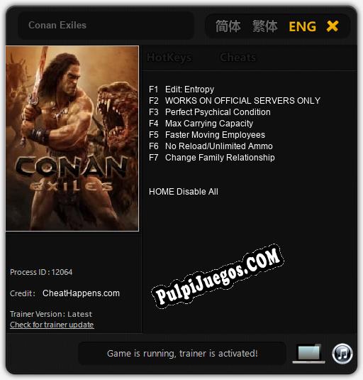 Entrenador liberado a Conan Exiles [v1.0.4]