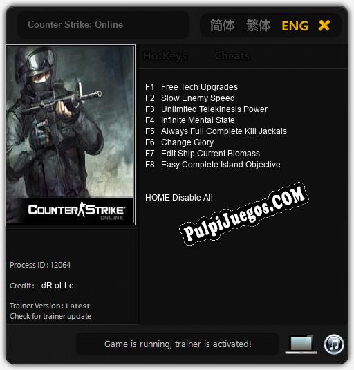 Entrenador liberado a Counter-Strike: Online [v1.0.1]