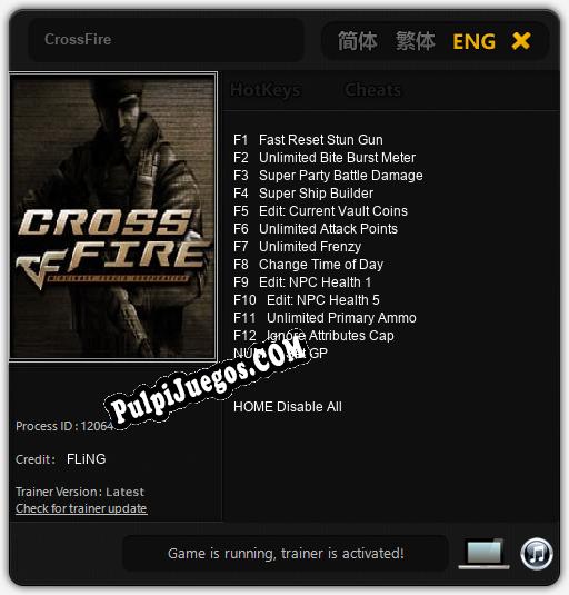 Entrenador liberado a CrossFire [v1.0.6]