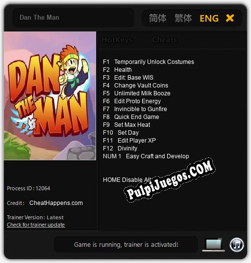 Entrenador liberado a Dan The Man [v1.0.7]