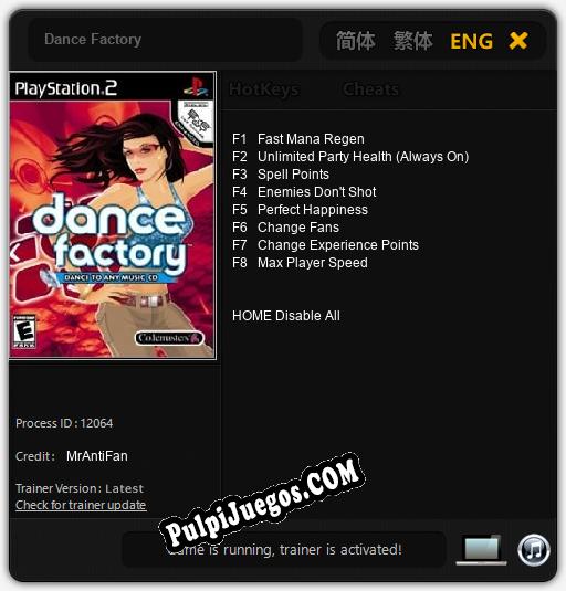 Dance Factory: Treinador (V1.0.47)