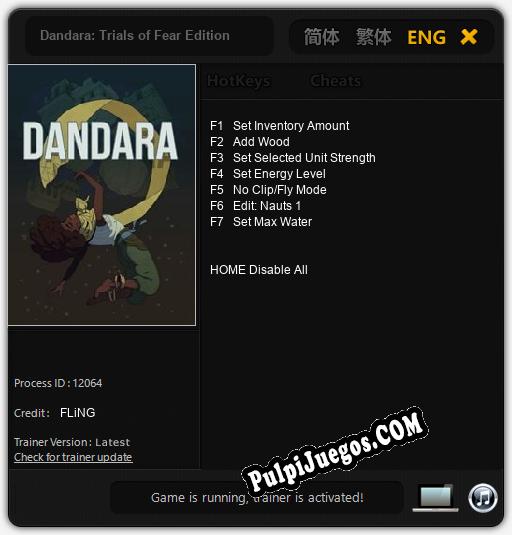 Entrenador liberado a Dandara: Trials of Fear Edition [v1.0.7]