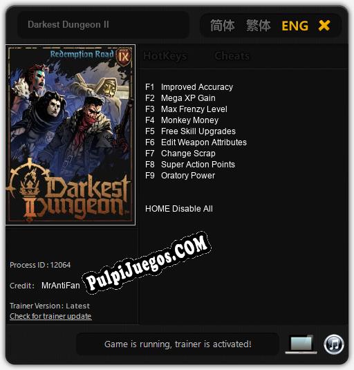 Darkest Dungeon II: Cheats, Trainer +9 [MrAntiFan]