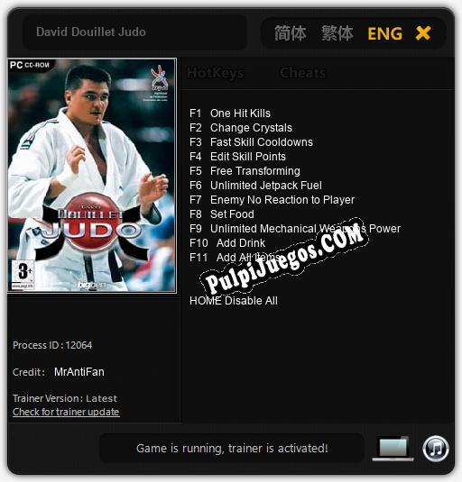 David Douillet Judo: Trainer +11 [v1.8]