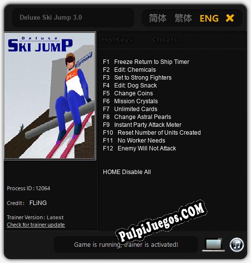 Deluxe Ski Jump 3.0: Cheats, Trainer +12 [FLiNG]