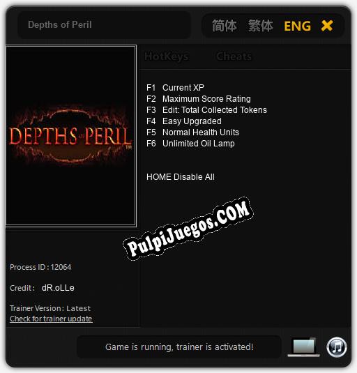 Depths of Peril: Cheats, Trainer +6 [dR.oLLe]