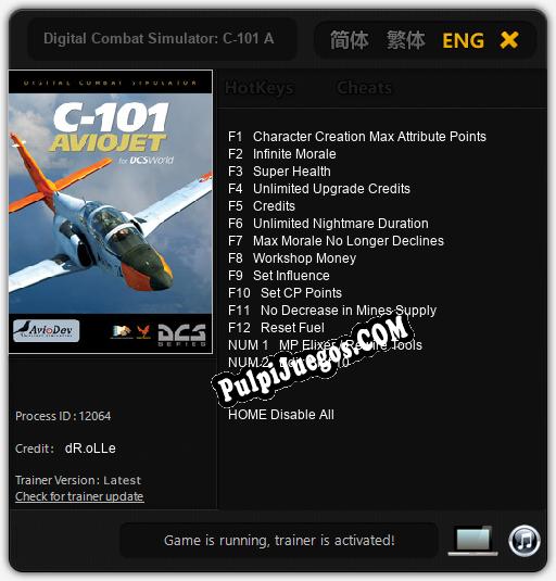 Digital Combat Simulator: C-101 Aviojet: Treinador (V1.0.3)