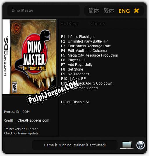 Dino Master: Cheats, Trainer +12 [CheatHappens.com]