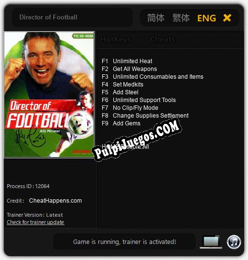 Director of Football: Treinador (V1.0.5)