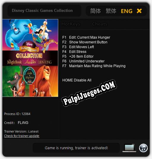 Disney Classic Games Collection: Cheats, Trainer +7 [FLiNG]