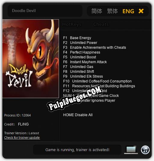 Doodle Devil: Cheats, Trainer +14 [FLiNG]