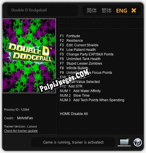 Entrenador liberado a Double D Dodgeball [v1.0.1]