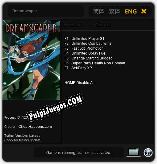 Dreamscaper: Trainer +7 [v1.2]