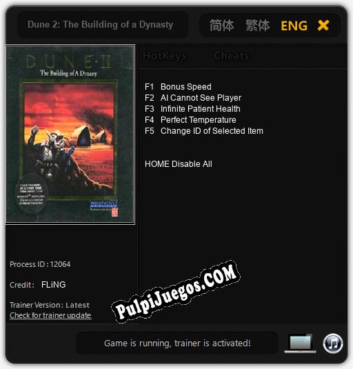 Dune 2: The Building of a Dynasty: Cheats, Trainer +5 [FLiNG]