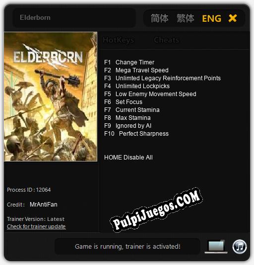 Elderborn: Treinador (V1.0.42)